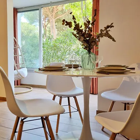 Ecrin De Verdure - Design & Confort T2 38m2, Wifi, Piscine & A 200m