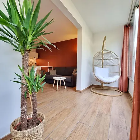 公寓 Ecrin De Verdure - Design & Confort T2 38m2, Wifi, Piscine & A 200m