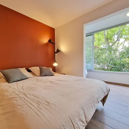 Ecrin De Verdure - Design & Confort T2 38m2, Wifi, Piscine & A 200m